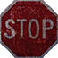 Soviet stop sign